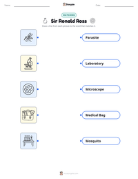Sir Ronald Ross printable worksheet preview