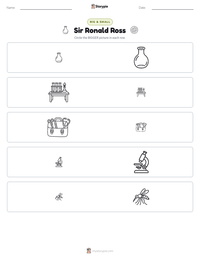 Sir Ronald Ross printable worksheet preview