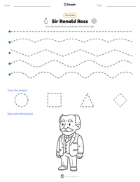 Sir Ronald Ross printable worksheet preview