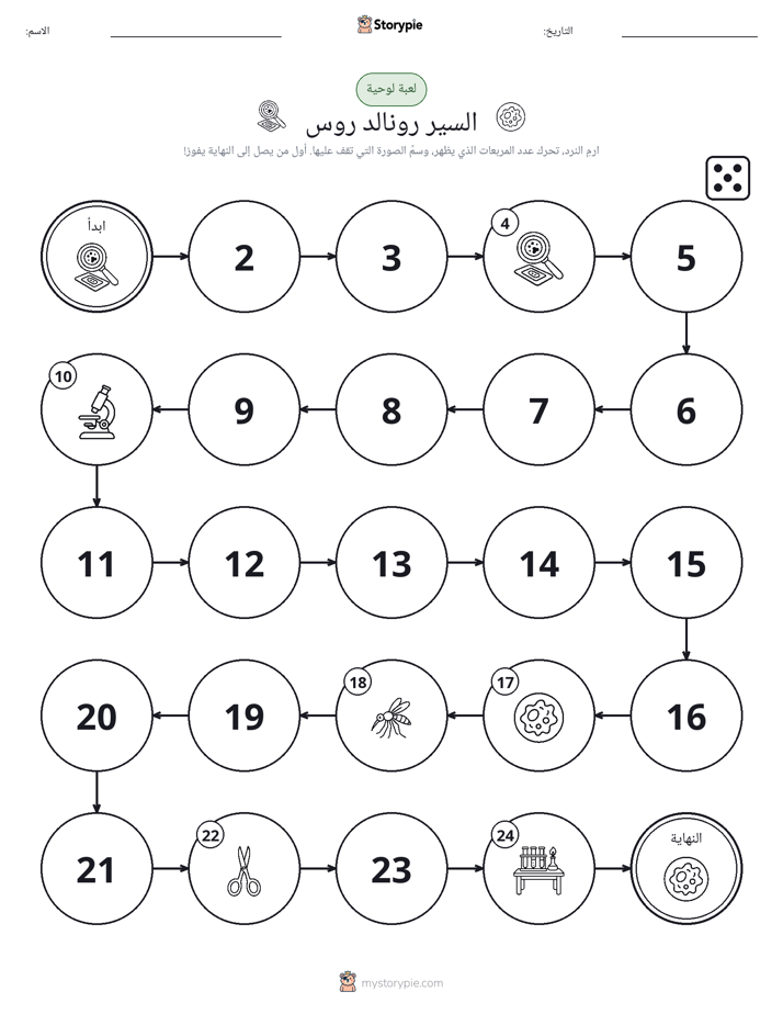 لعبة لف و تحرك