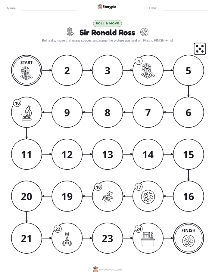 Roll & Move Game
