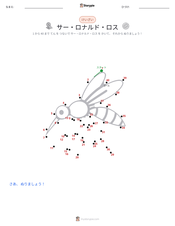 点つなぎ