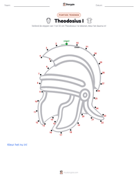 Theodosius I afdrukbare werkblad voorbeeld
