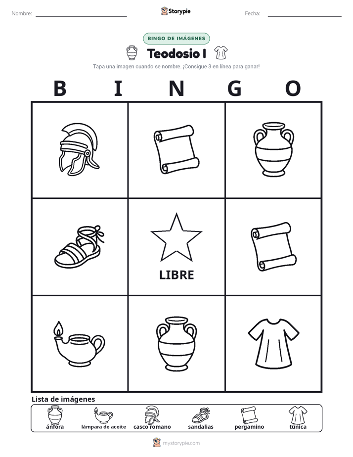 Bingo de Imágenes