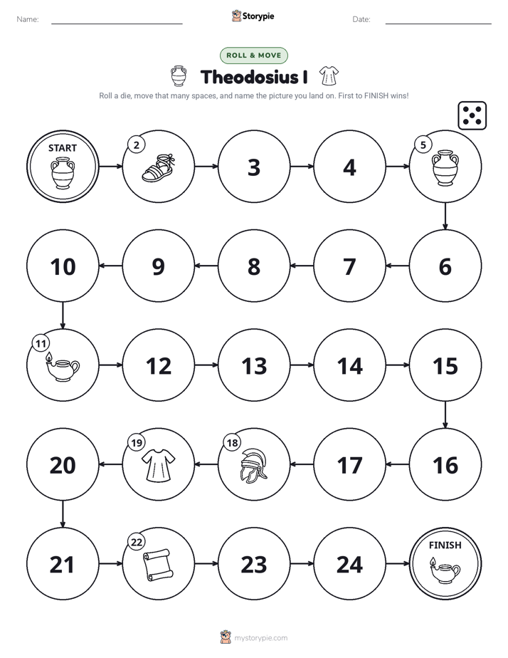 Roll & Move Game