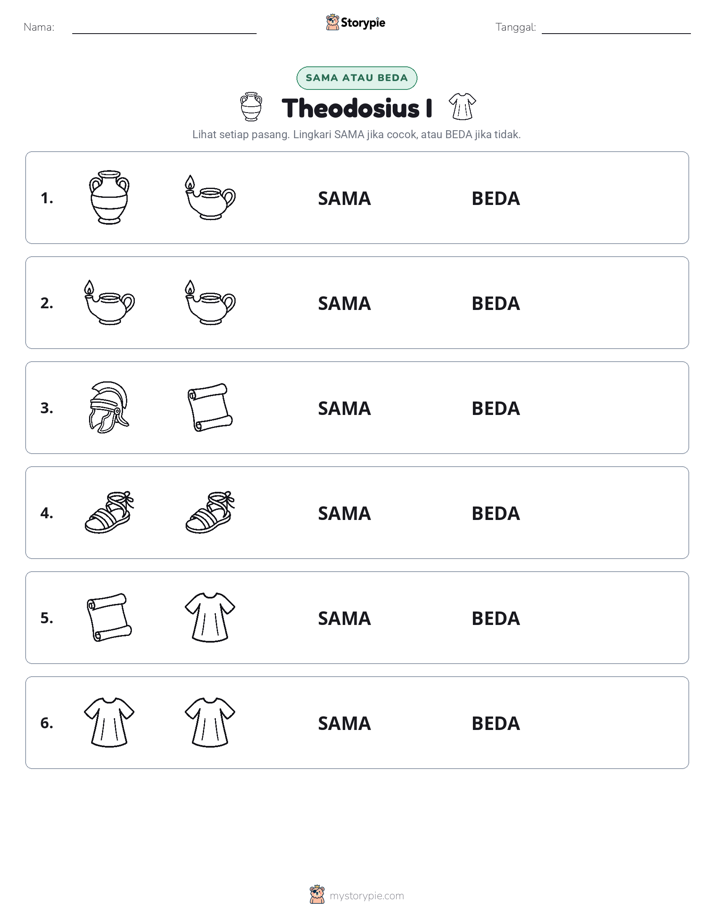 Sama atau Berbeda