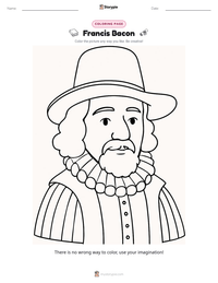 Francis Bacon printable worksheet preview