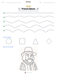 Francis Bacon printable worksheet preview