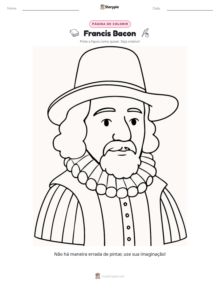 Página para colorir