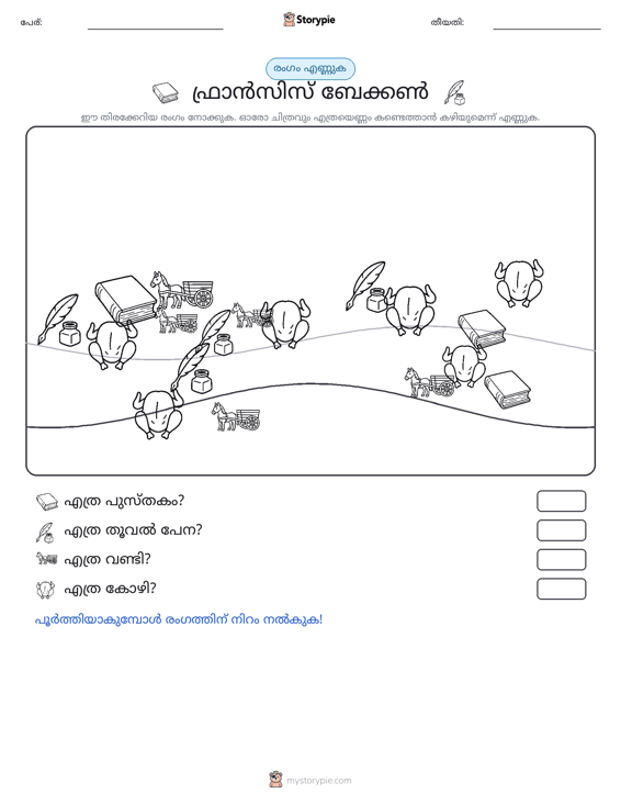 എണ്ണുന്ന ദൃശ്യങ്ങൾ
