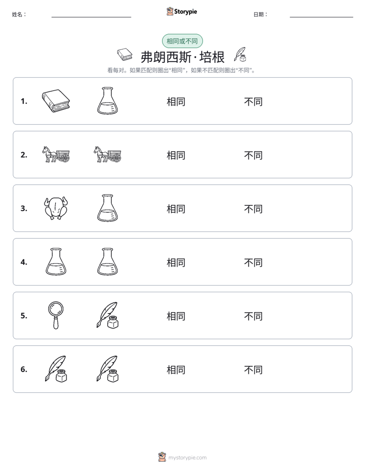相同或不同