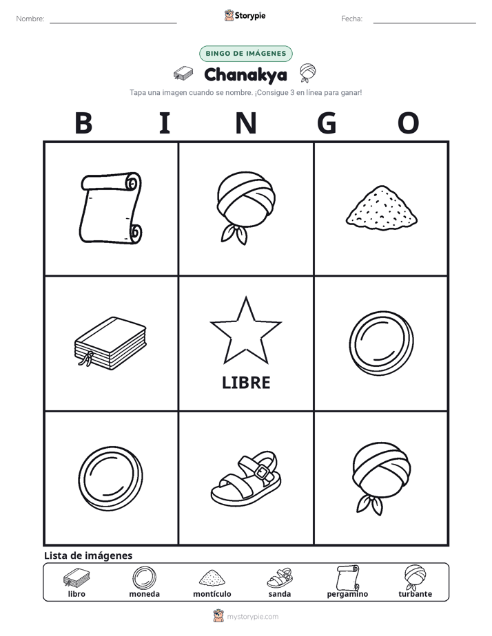 Bingo de Imágenes