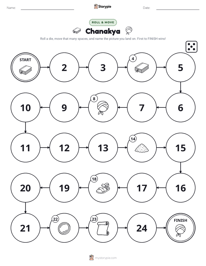 Roll & Move Game