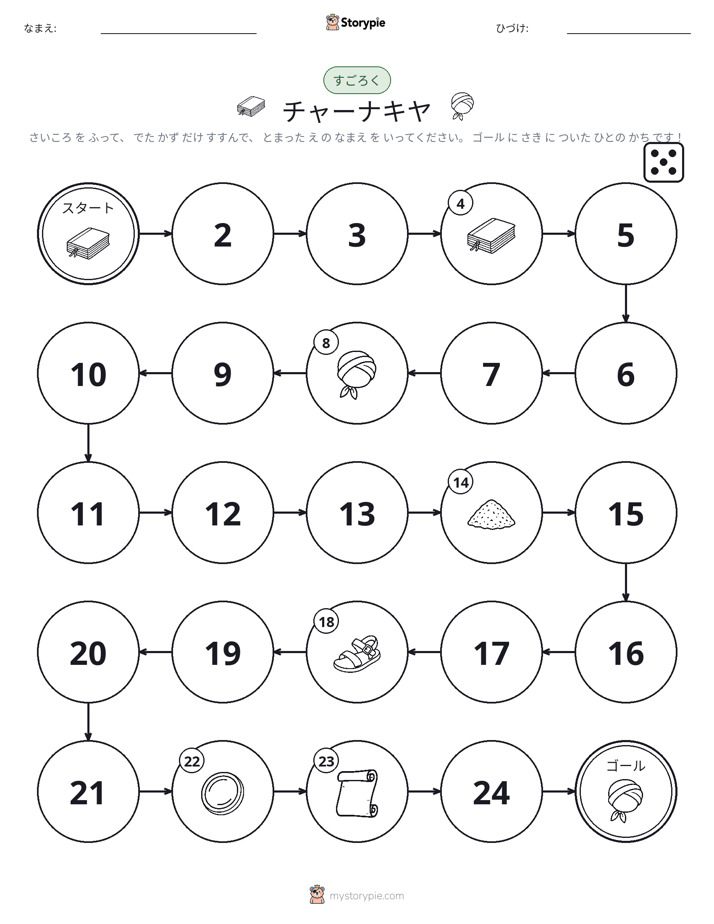 ロール＆ムーブゲーム