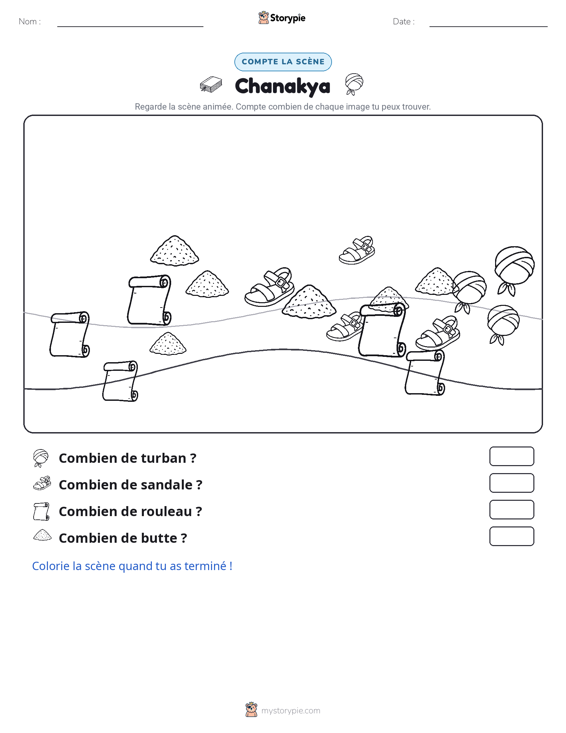 Scène de Comptage