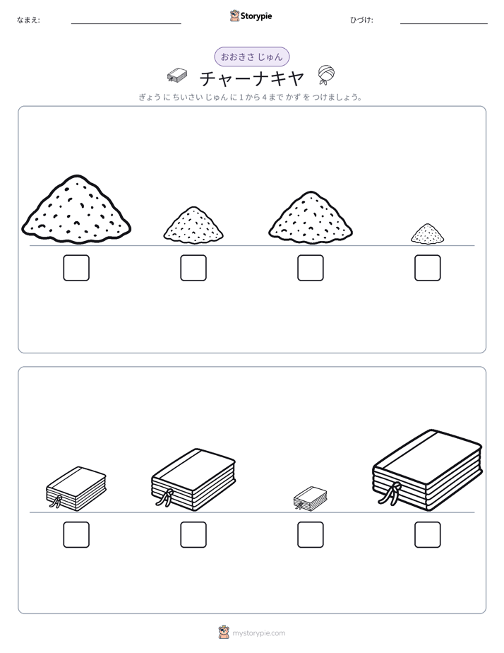 サイズ順
