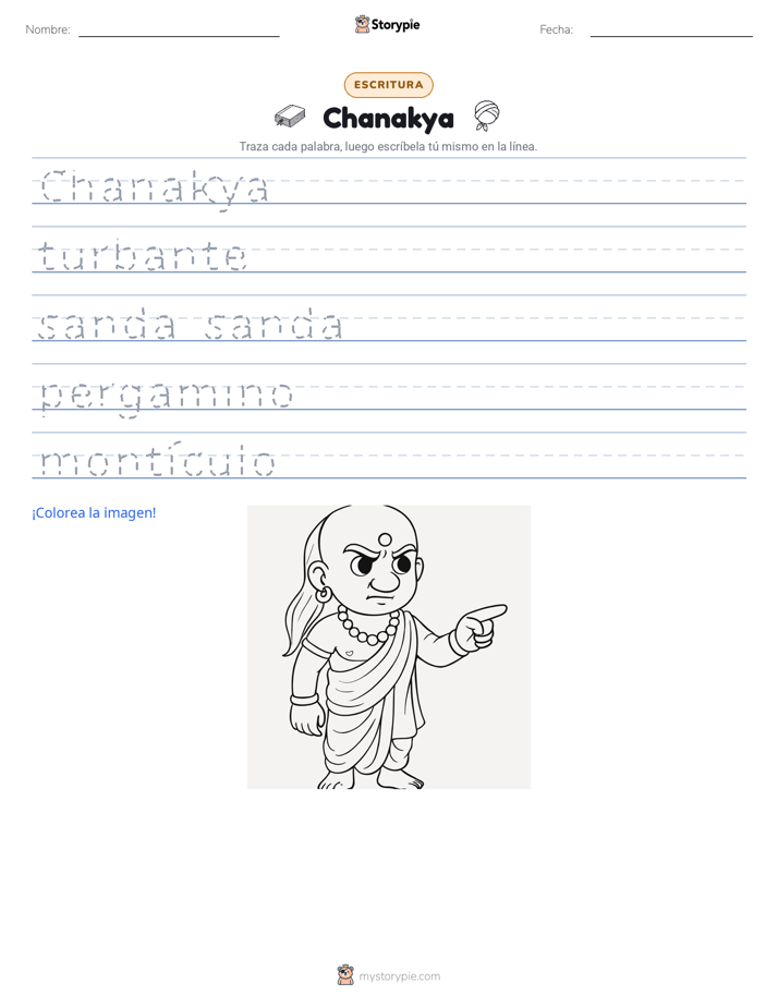 Práctica de Escritura