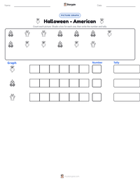 Halloween - American printable worksheet preview