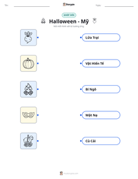 Xem trước tài liệu in sẵn Halloween - Mỹ