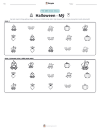 Xem trước tài liệu in sẵn Halloween - Mỹ