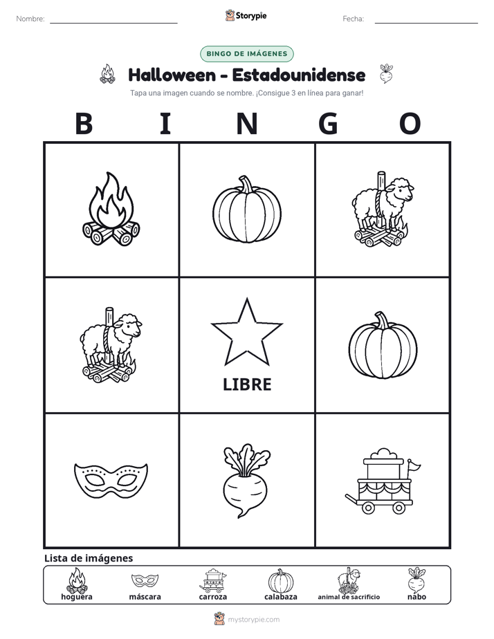 Bingo de Imágenes