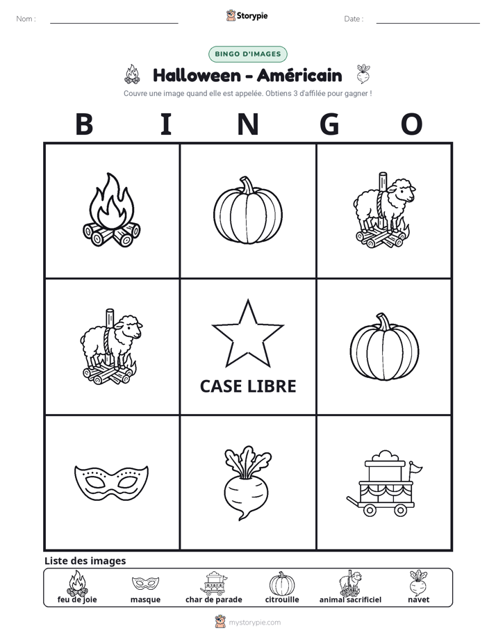 Bingo d'Images