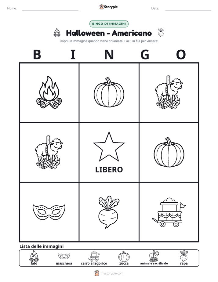 Bingo delle Immagini