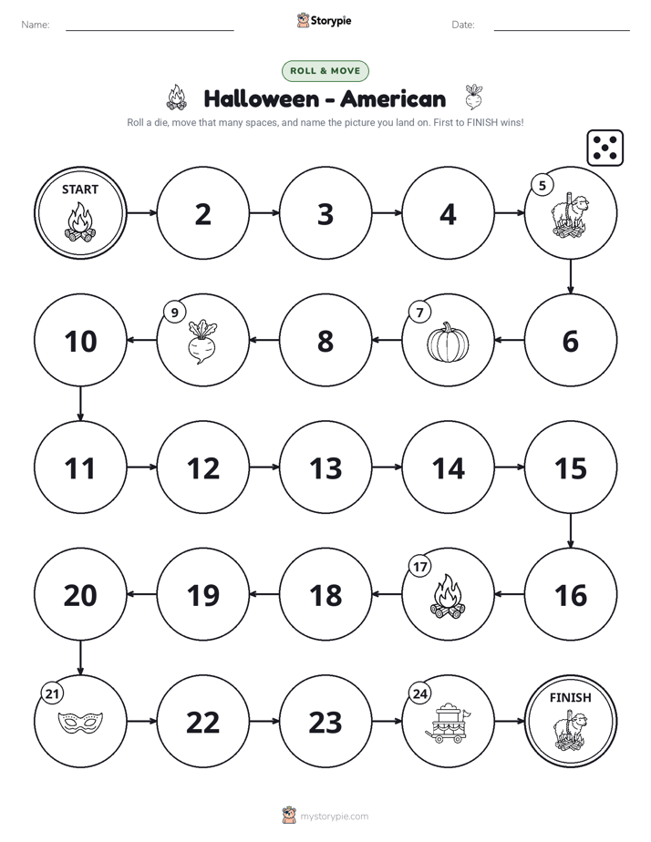 Roll & Move Game