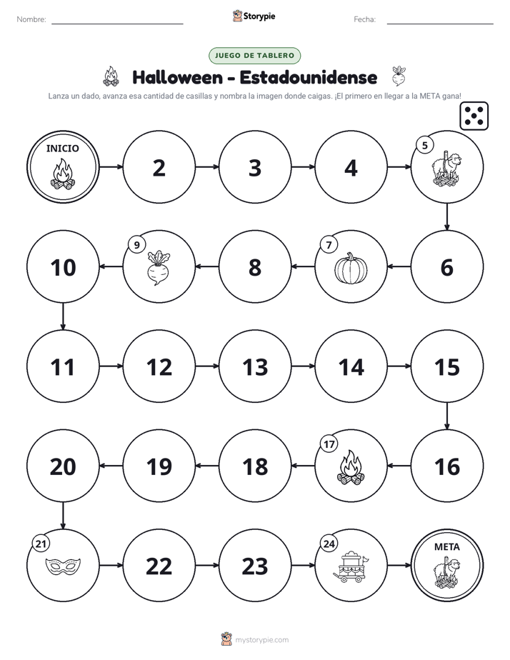 Juego de Rueda y Avanza