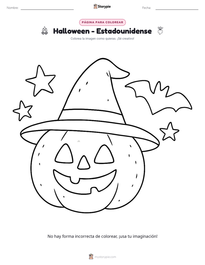 Página para Colorear