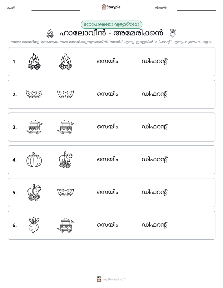 ഒന്നോ വ്യത്യാസമോ