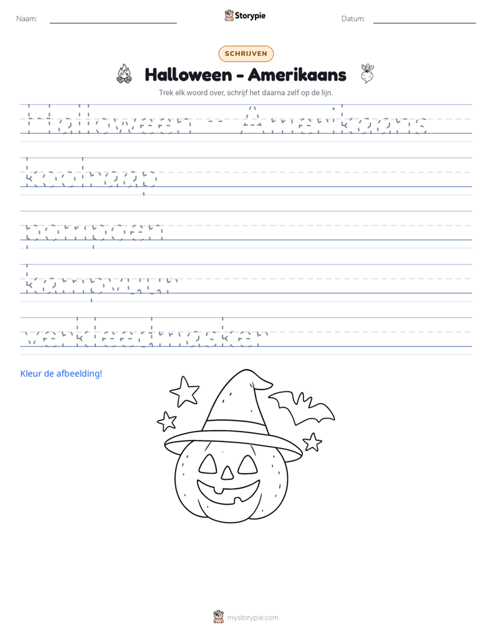 Schrijf Oefening