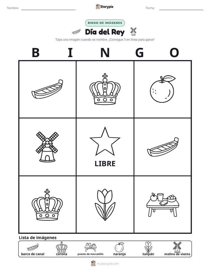 Bingo de Imágenes