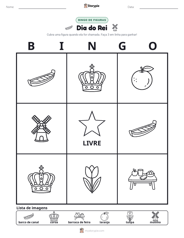 Bingo de Imagens