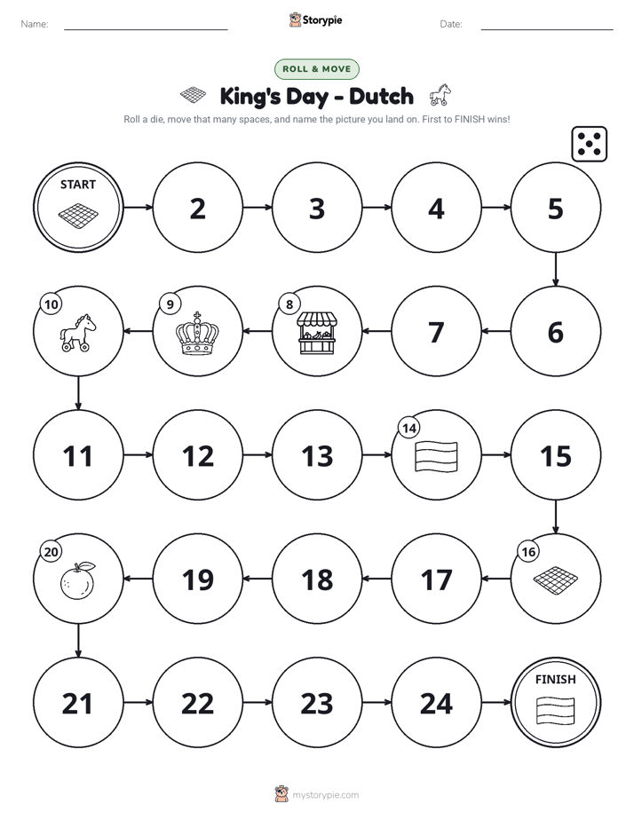 Roll & Move Game