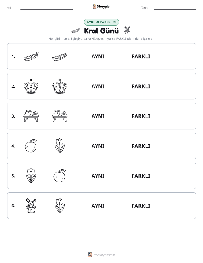 Aynı mı Farklı mı