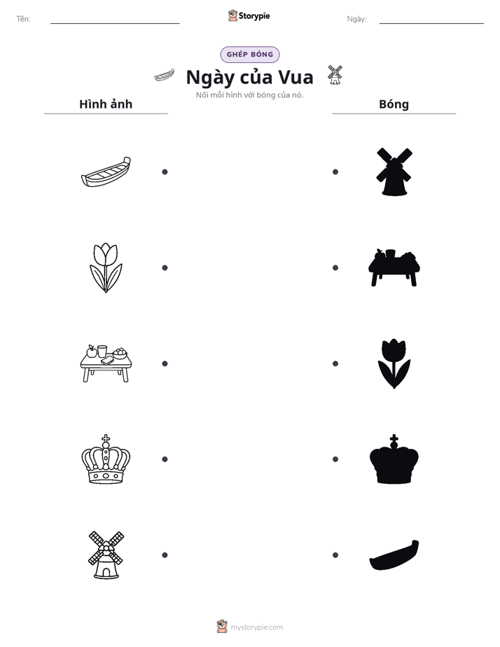 Ghép Hình Bóng