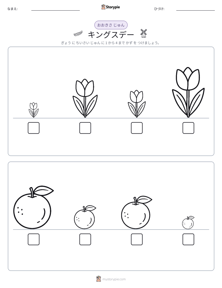 サイズ順