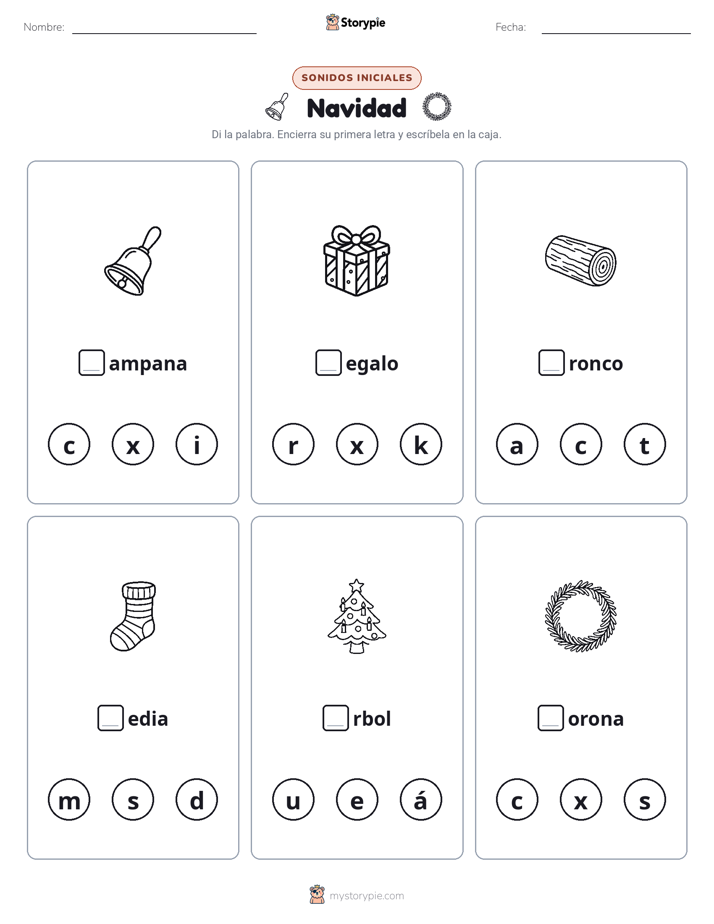 Sonidos Iniciales