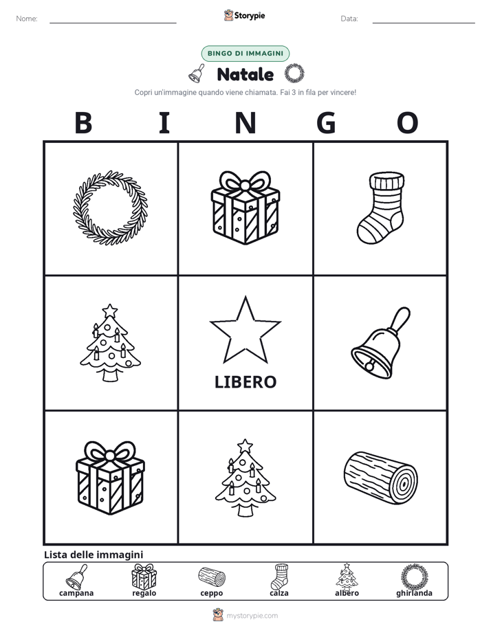 Bingo delle Immagini