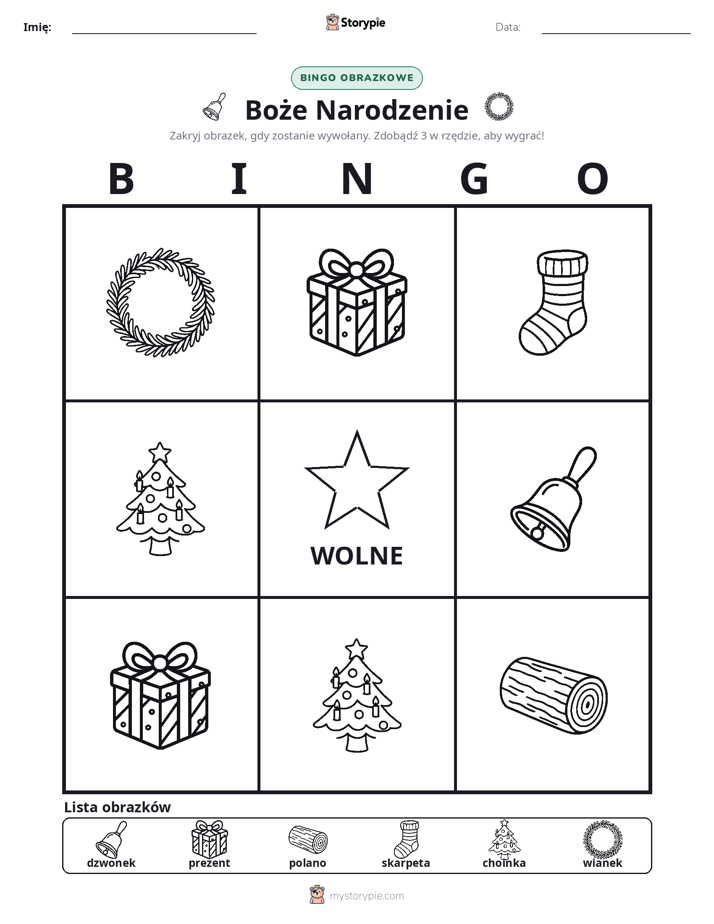 Bingo obrazkowe