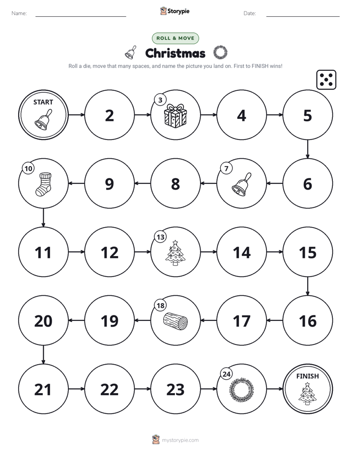 Roll & Move Game