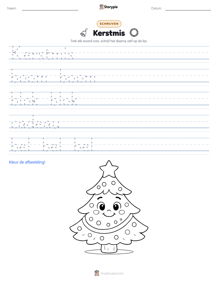 Schrijf Oefening