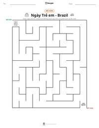 Xem trước tài liệu in sẵn Ngày Trẻ em - Brazil