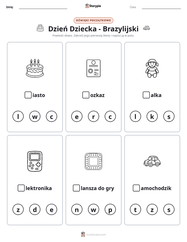 Dźwięki początkowe