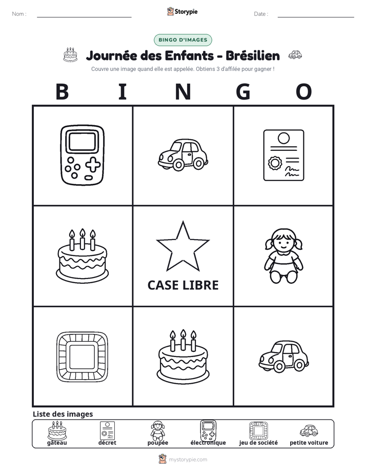 Bingo d'Images