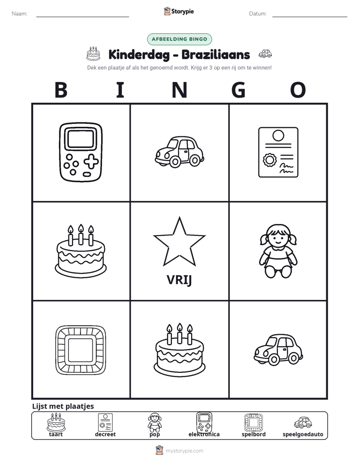 Afbeelding Bingo