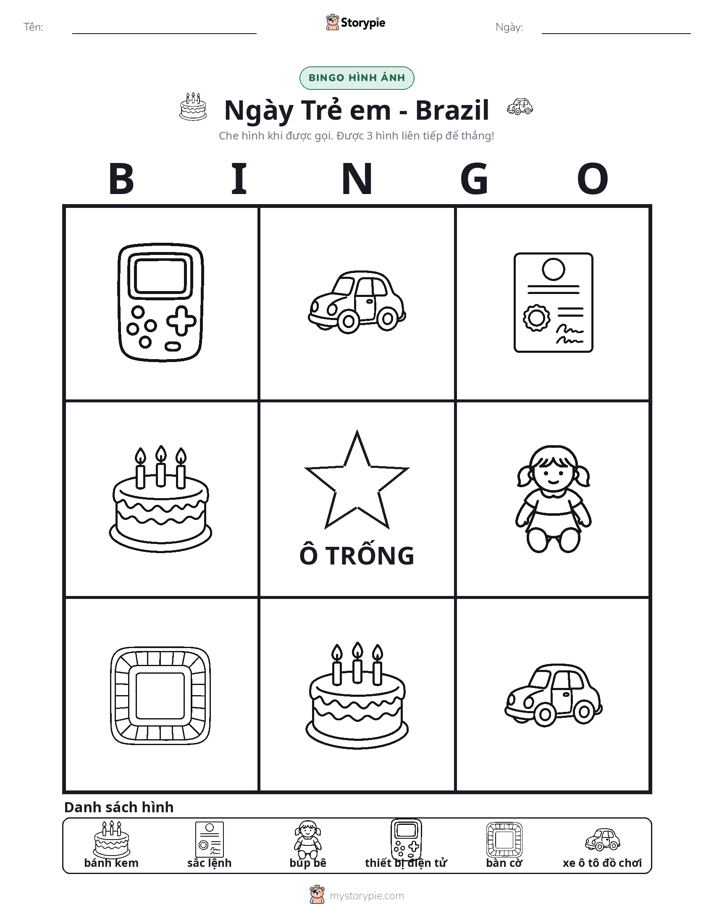 Bingo Hình Ảnh