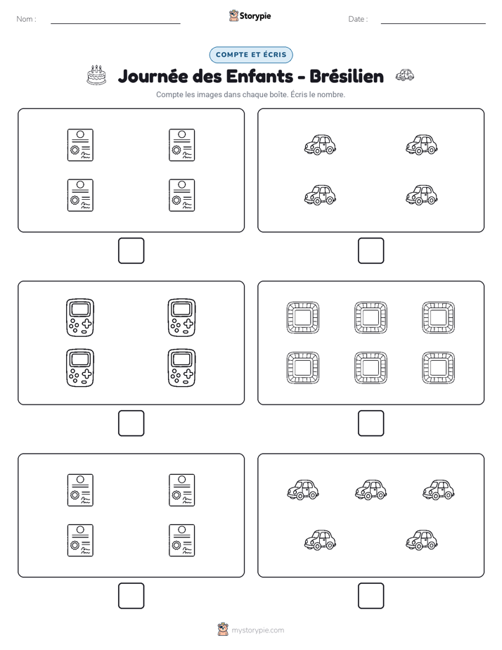 Compter & Écrire