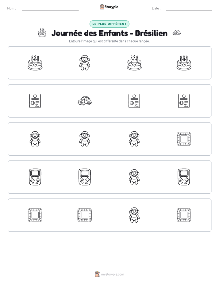 Celui qui ne correspond pas